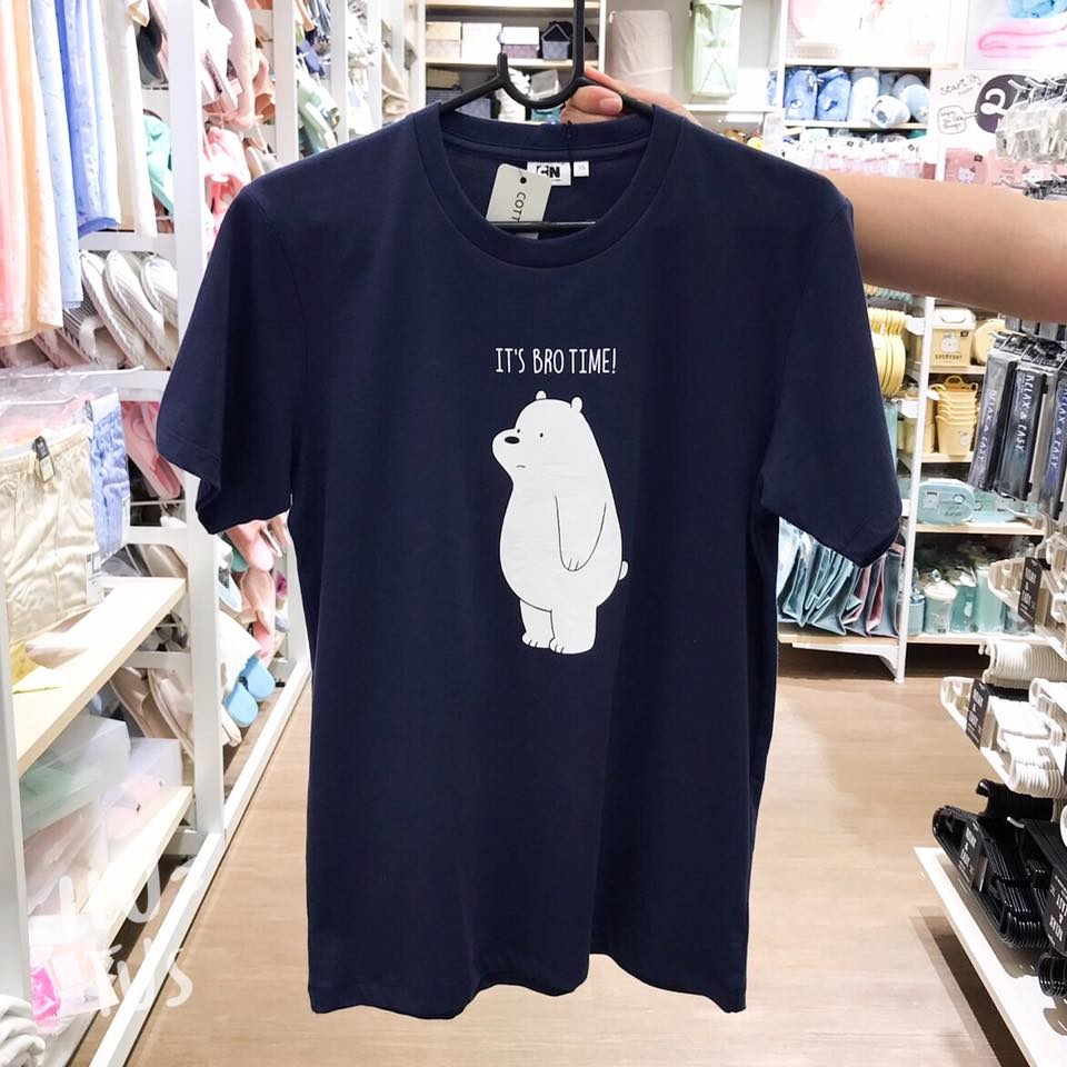 เสื้อยืด we bare bear