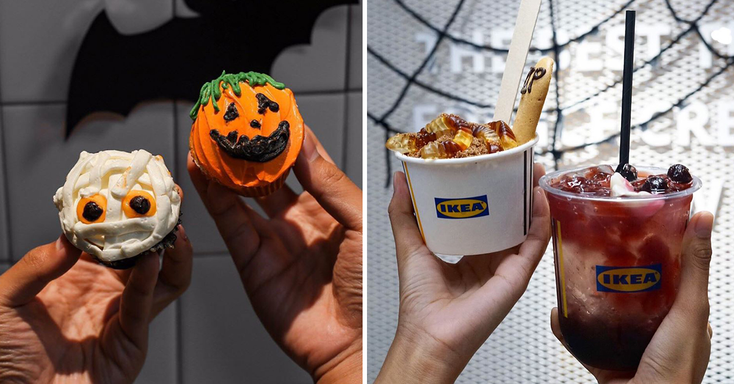 spoelen het einde Opsplitsen IKEA Thailand Has Halloween-Themed Desserts And Drinks From ฿29