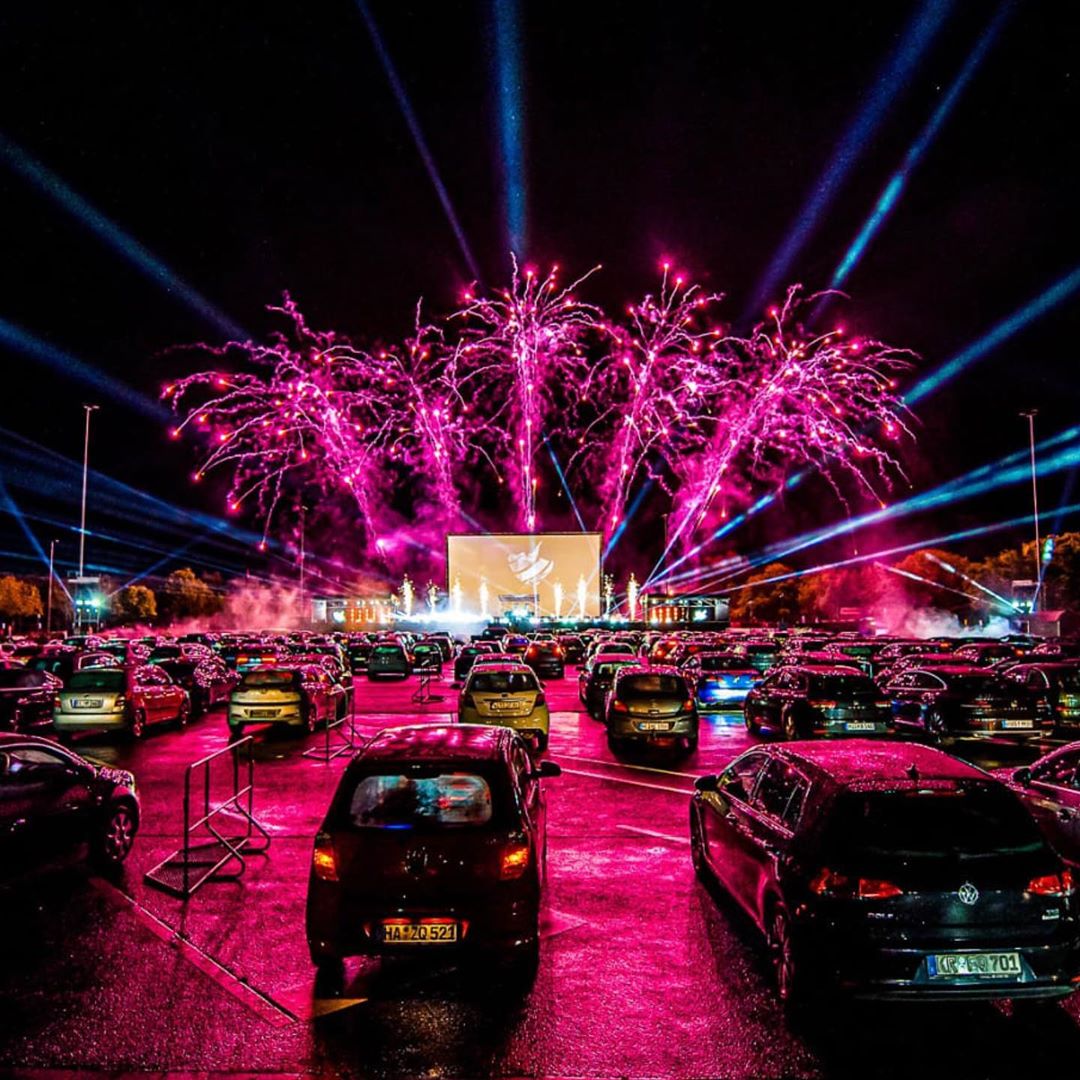 Partters Drive In German Nightclub Hosts Drive-In Party To Safely Enjoy With Live DJs