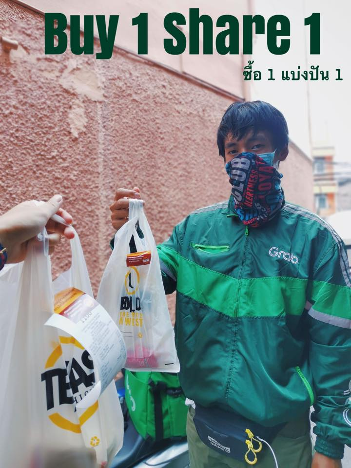 GrabFood Launches Campaign To Buy Free Meals For Delivery Drivers