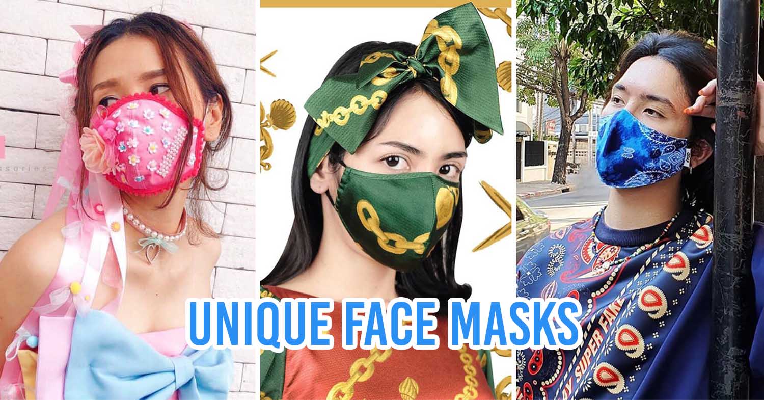 10 Online Get Fashionable & Unique Face Masks In