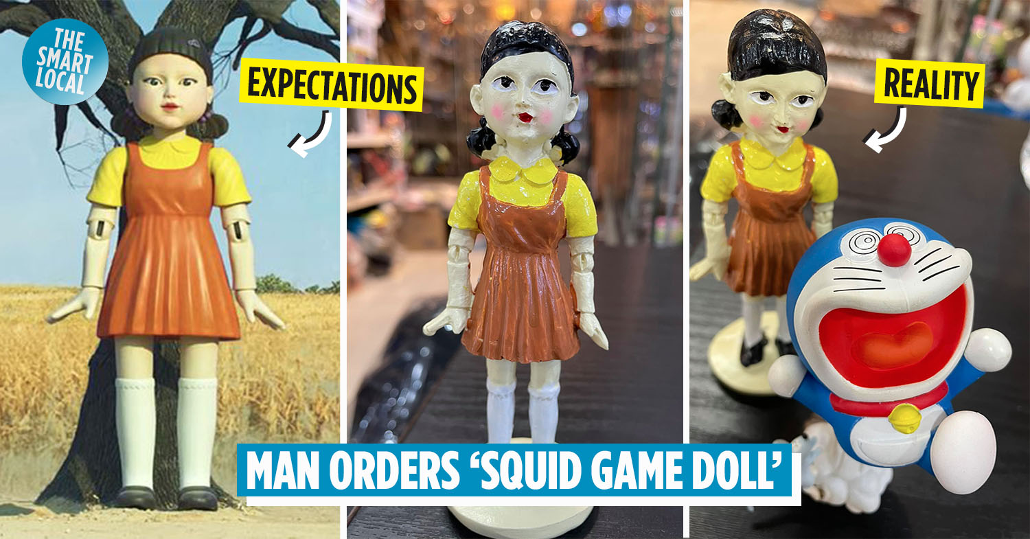 Thai Man Orders A Squid Game Doll That Looks Scarier Than OG