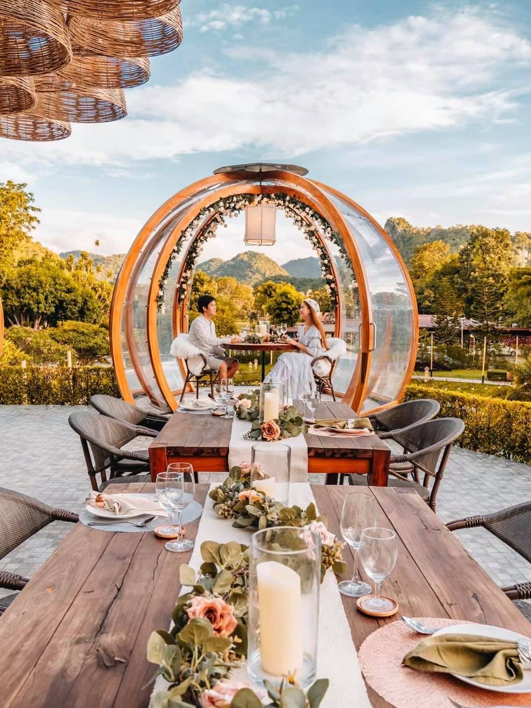 Lacol Khaoyai Has Bubble Glass Domes For Dinners Under Starry Sky