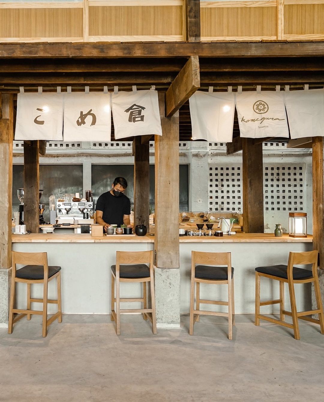 Komegura Chiang Mai Is A JapaneseStyle Loft Cafe With Shoji Doors