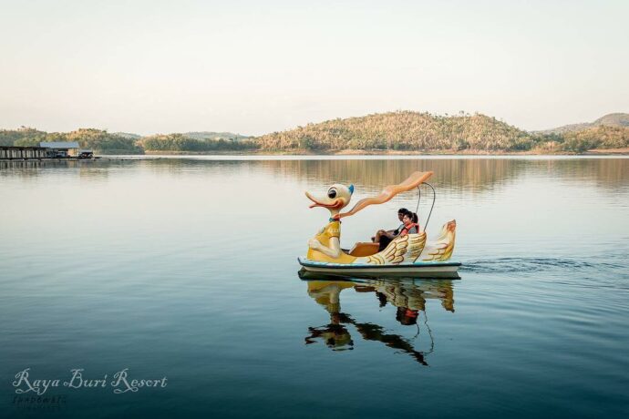 Rayaburi Resort Has Lakeside Rooms With Outdoor Tubs & Duck Boats