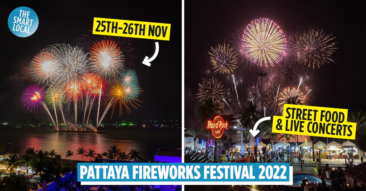 Pattaya Fireworks Festival 2022 Returns From 25th To 26th Nov 2022