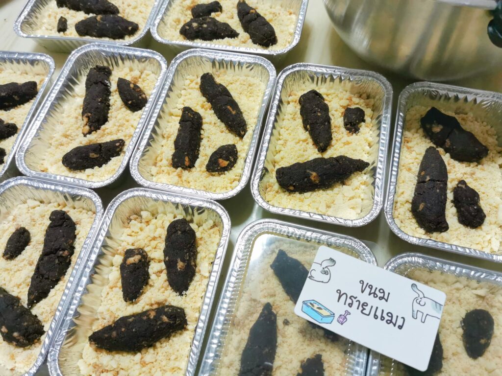 Thai Cat Litter & Poop Snack Is Chocolate And Crumbles