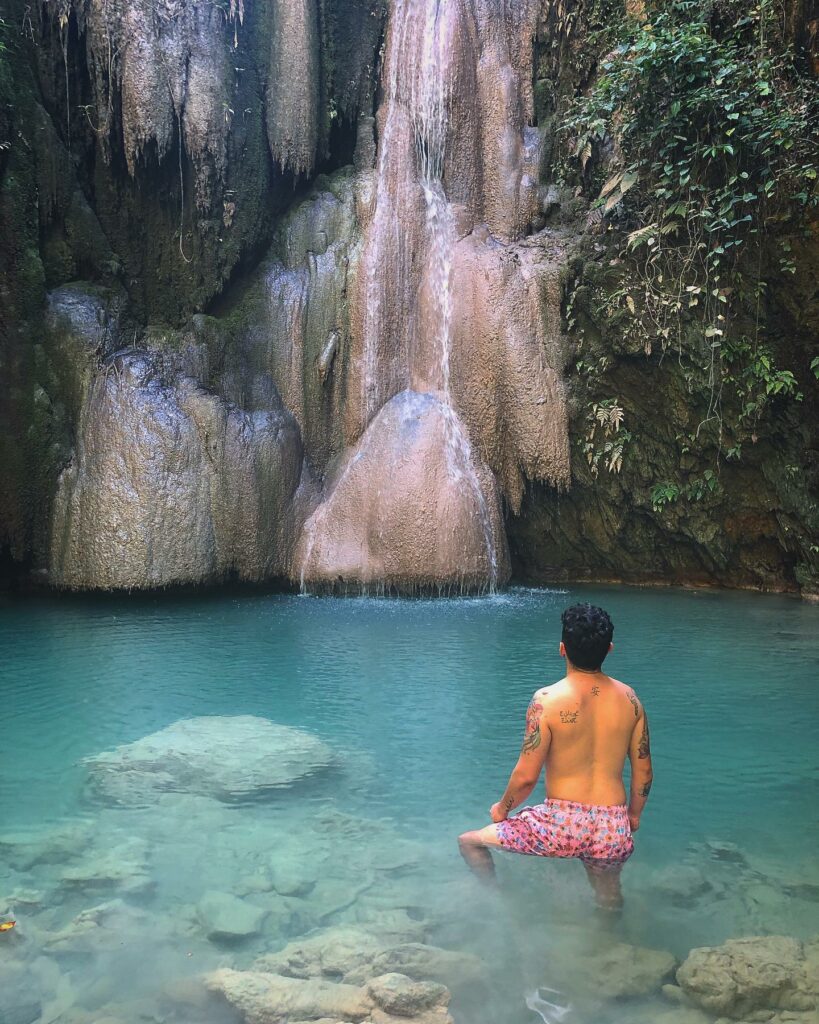 adventurous activities in chiang mai bua thong waterfalls