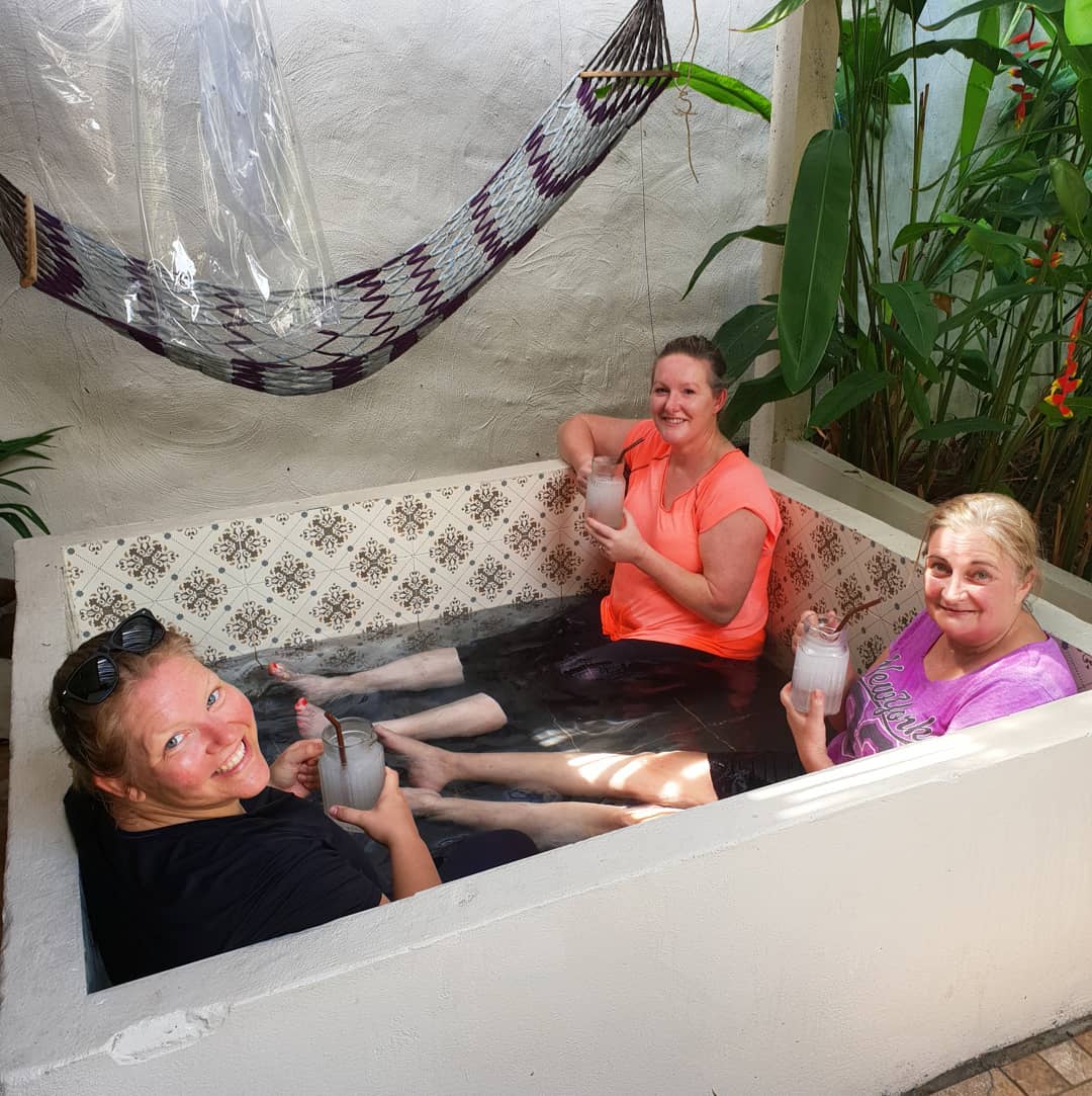 visit natural detox resort - ice bath