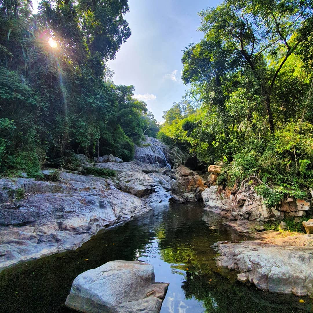 visit natural detox resort - koh samui waterfall