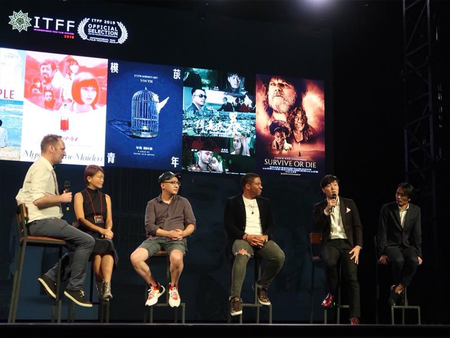 A panel talk at the International Thai Film Festival