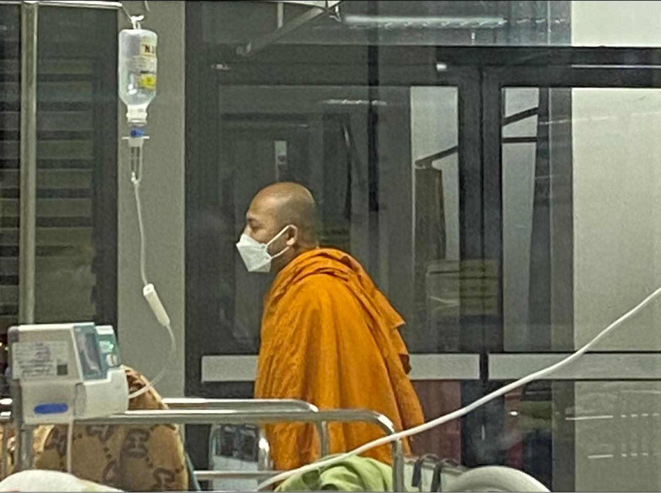 male nurse impersonates monk
