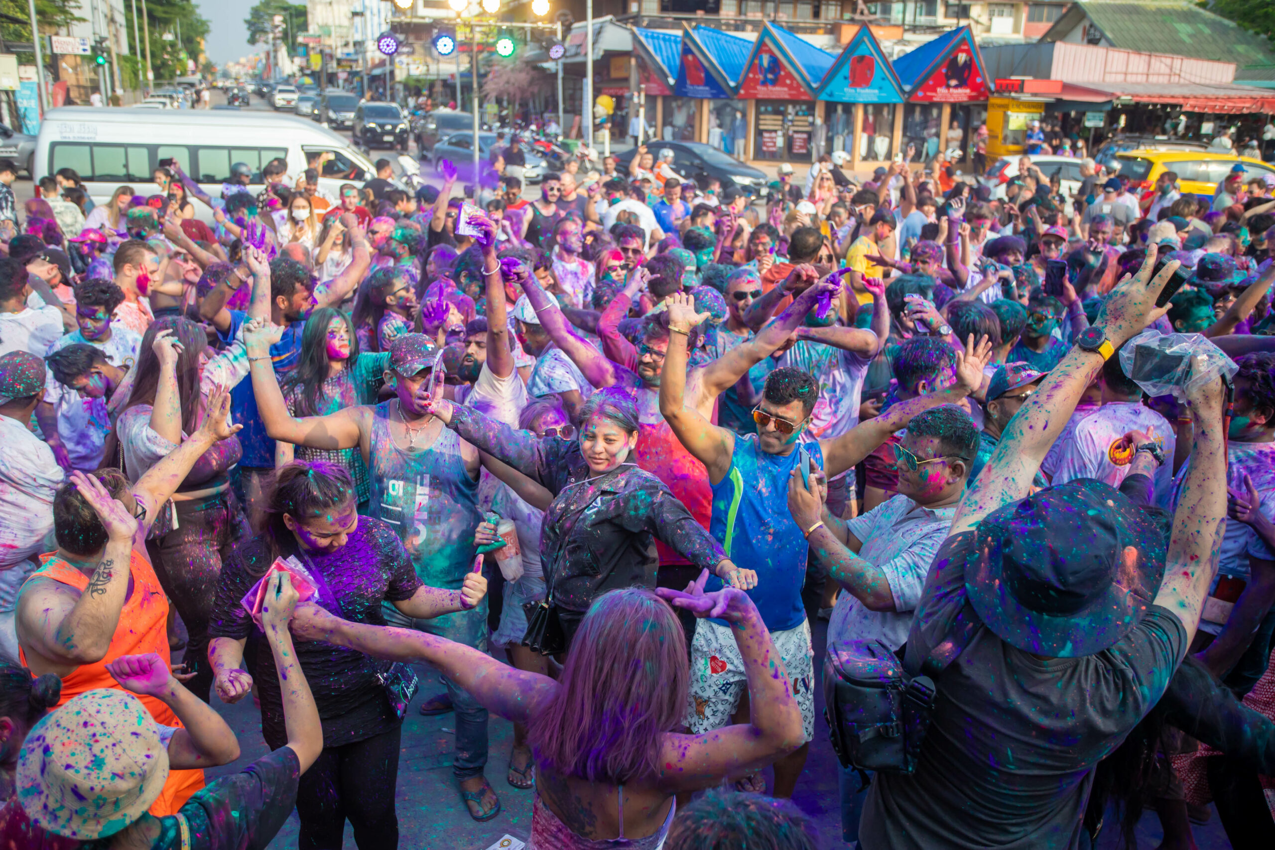 Happy Holi Festival of Colours Pattaya 
