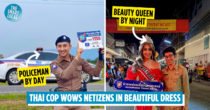 Police By Day, Queen By Night: Thai Tourist Police Puts On Dress To Promote Awareness